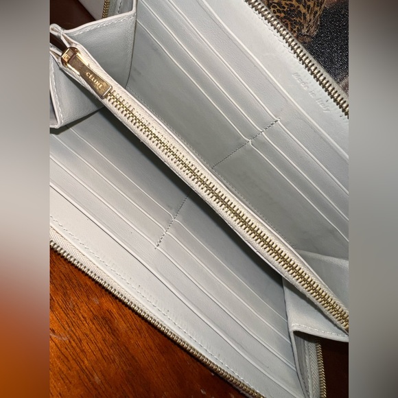 Celine bicolor continental wallet - Picture 6 of 11